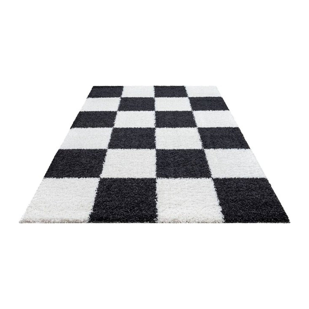 Sanat Hochflorteppich MILANO in Schwarz, Breite: 200 cm, Länge: 290 cm - Bild 1