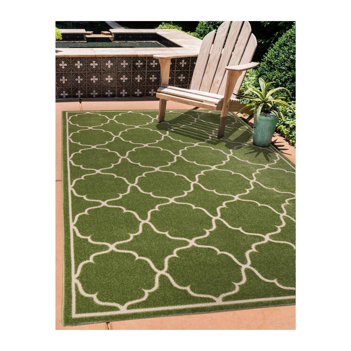 Sanat Outdoorteppich BERLIN grün B: 240 cm, L: 330 cm - Bild 3