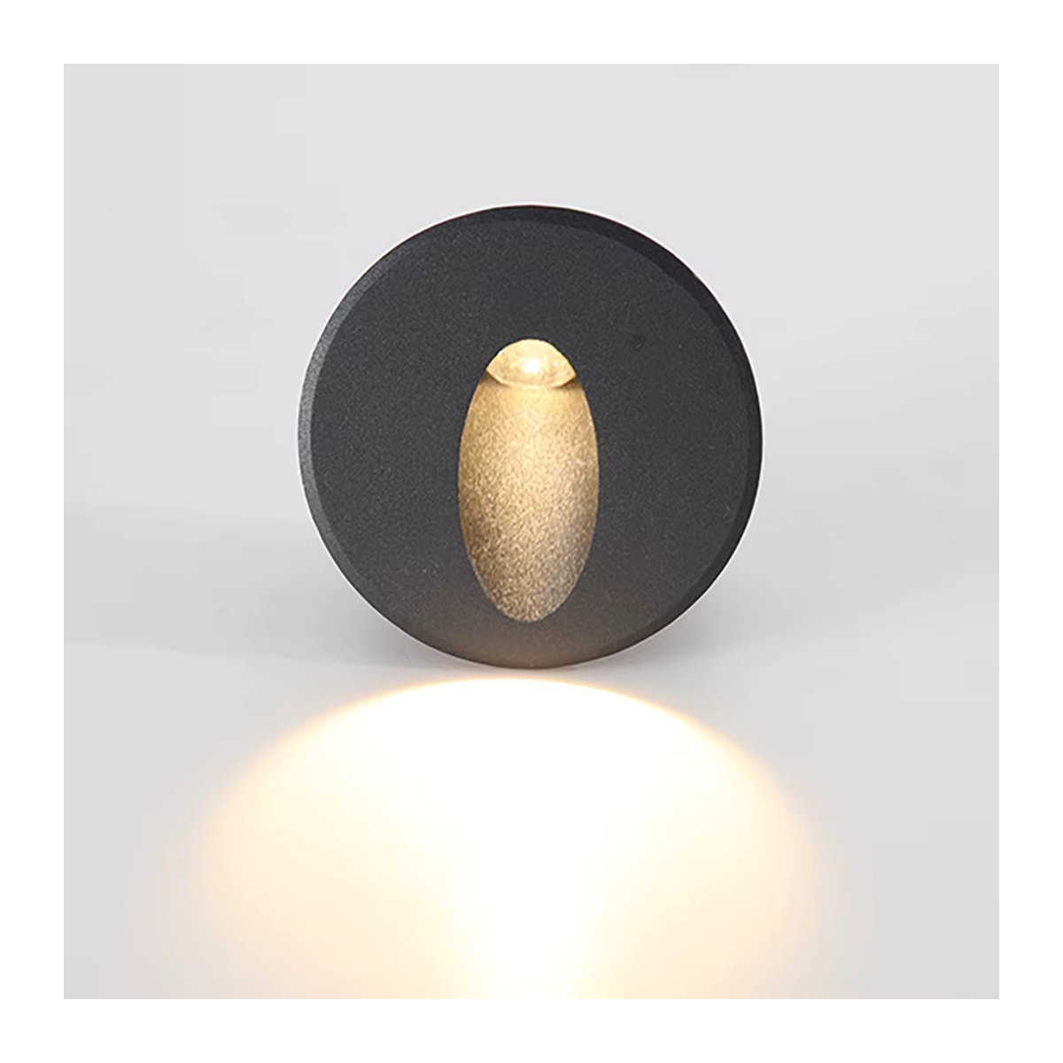 SANDIY LED Außenleuchte Schwarz Minimalistische Wandleuchte für Garten und Terrasse - Bild 2