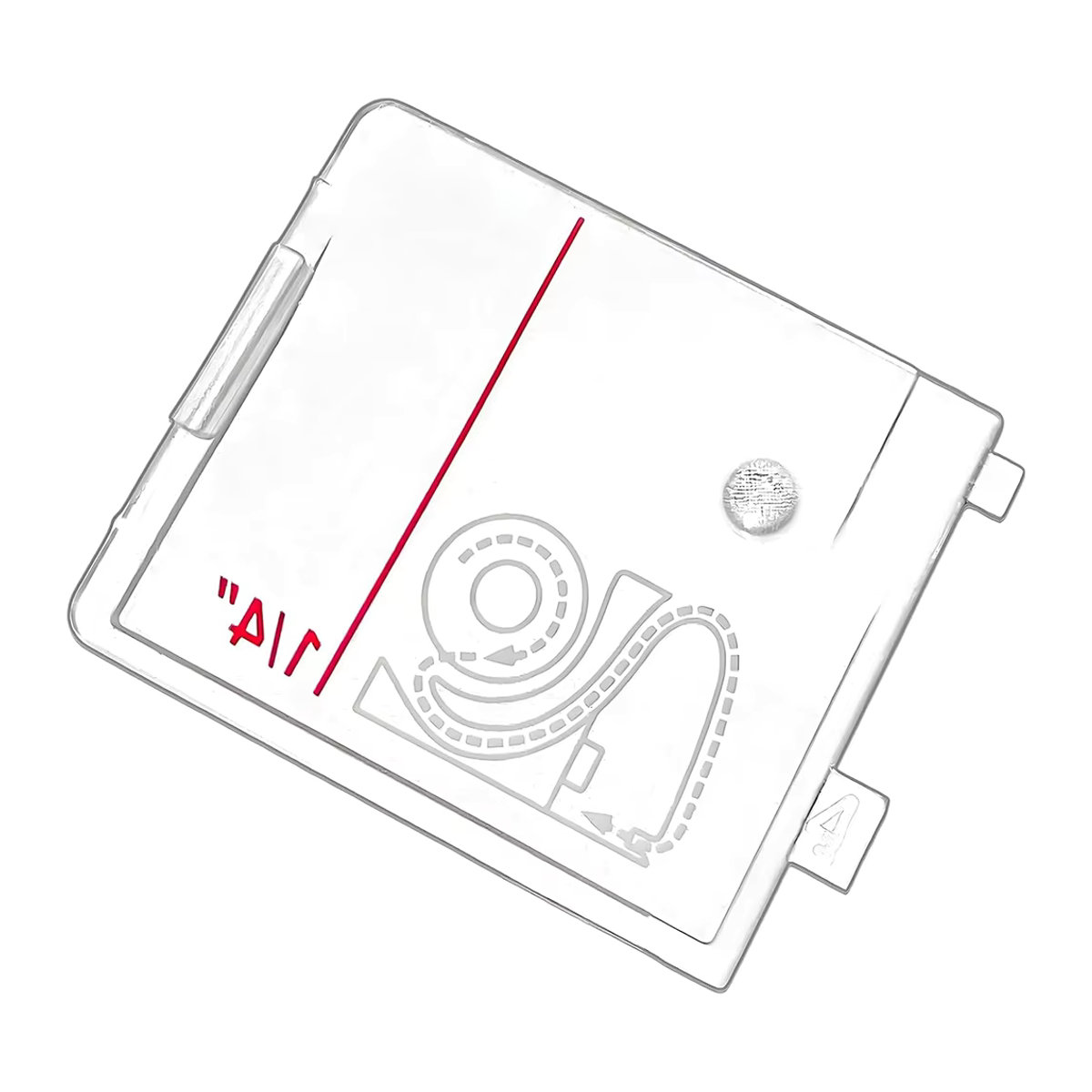 Sänger Nähnadelplatten Abdeckung in Silber für Nähmaschinen HD660 HD6600 HD6605 HD660X HD670X HD6800C HD680XC - Bild 1