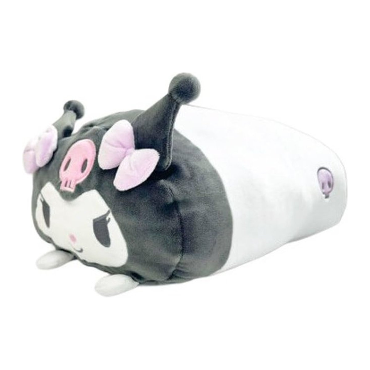 Sanrio Mochimochi Liegendes Kissen Kuromi in Rosa, Länge: 35 cm - Bild 1