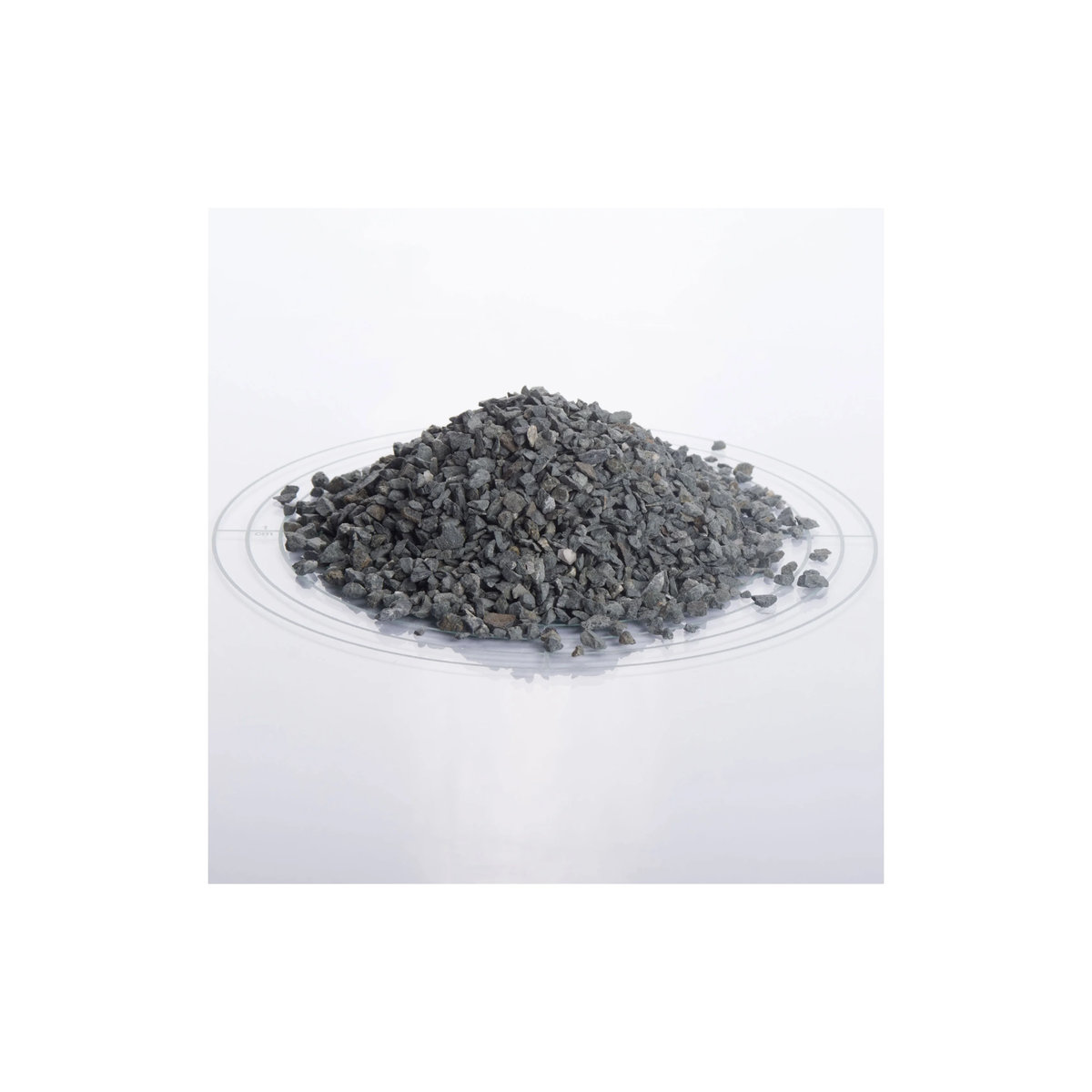 SCHICKER MINERAL Diabas Streusplitt aus Naturstein in Grau, 2-5 mm, 25 kg - Bild 2