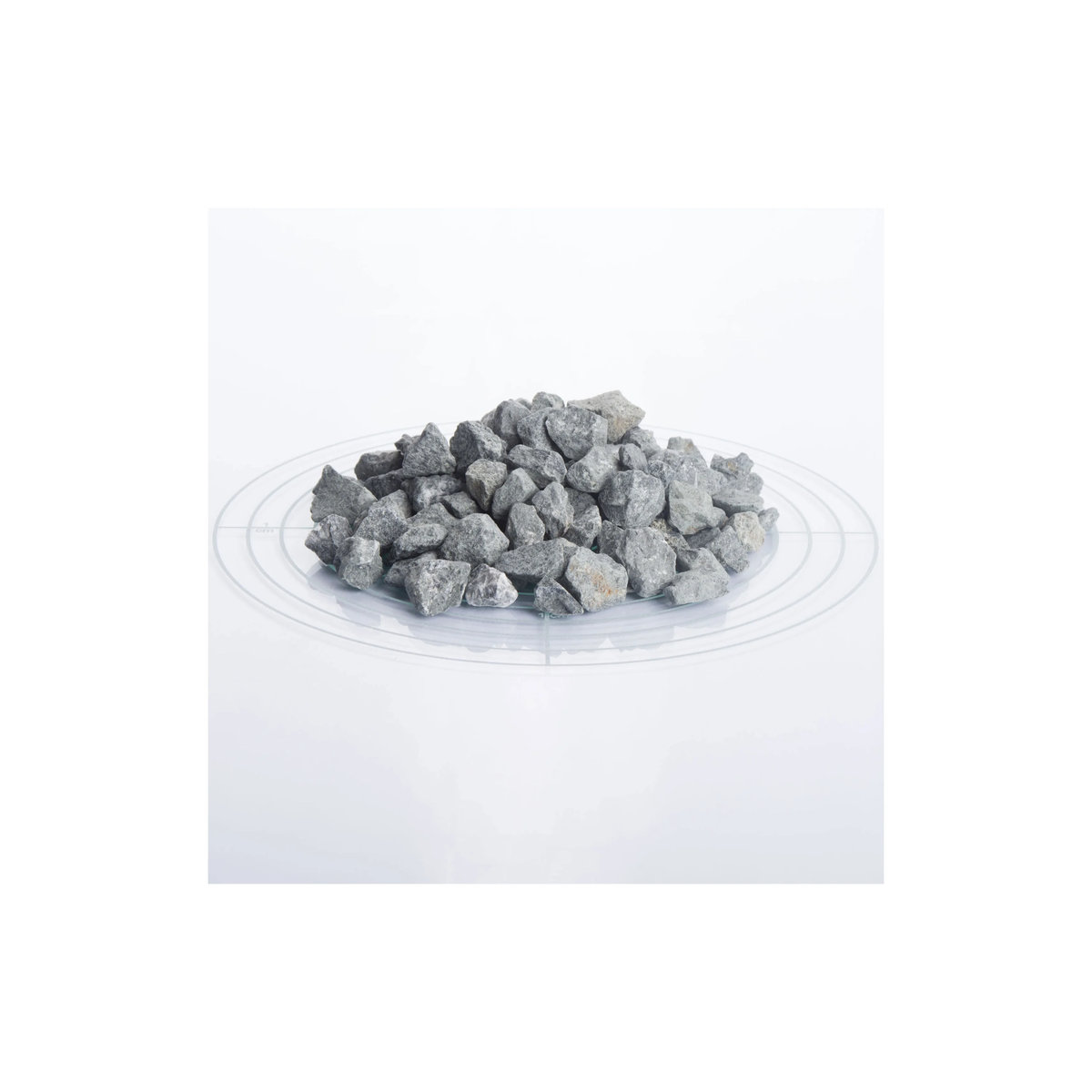 SCHICKER MINERAL Diabas Ziersplitt aus Naturstein, Grau, 8-16 mm, 25 kg - Bild 2
