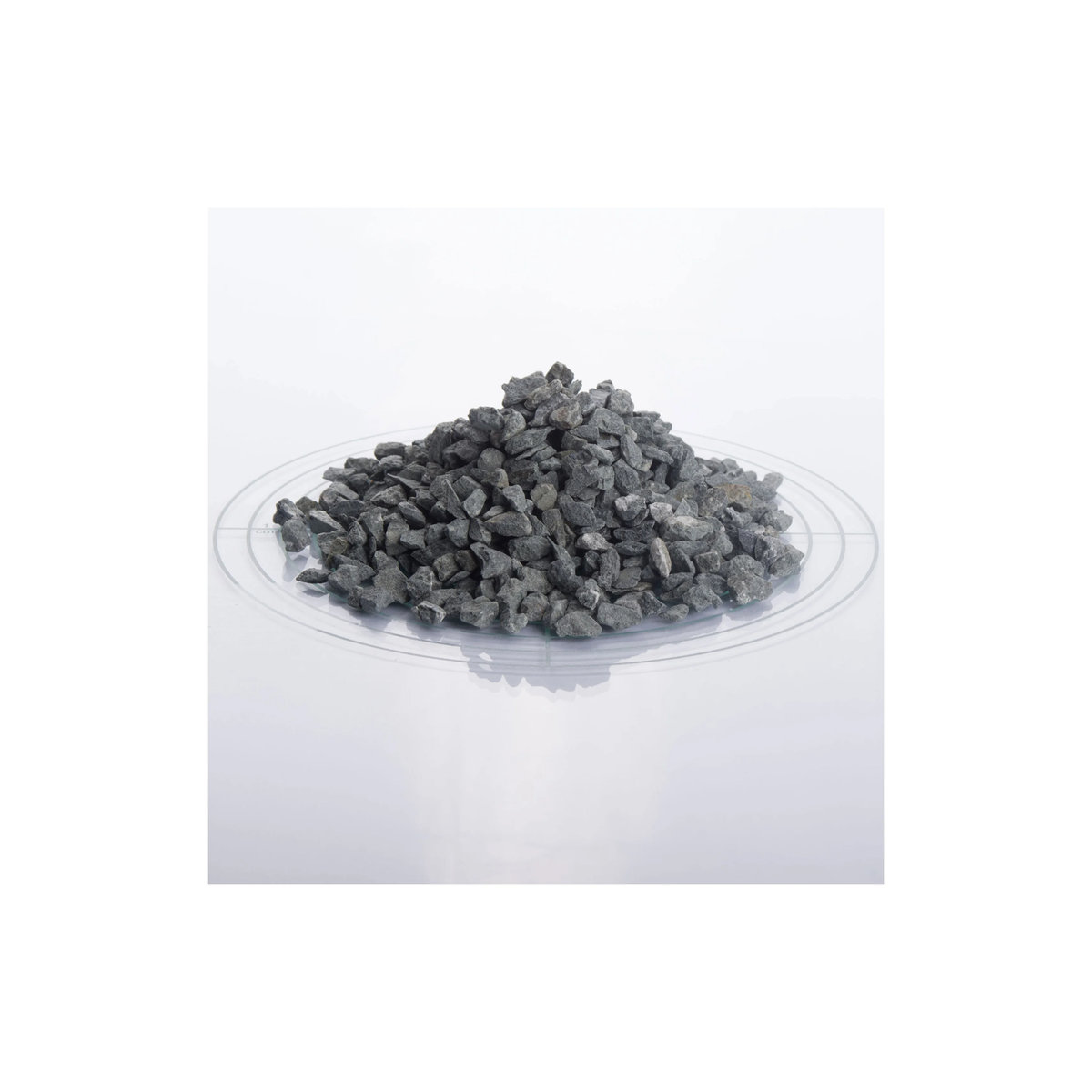SCHICKER MINERAL Diabas Ziersplitt aus Naturstein in Grau, 5-8 mm, 25 kg - Bild 2
