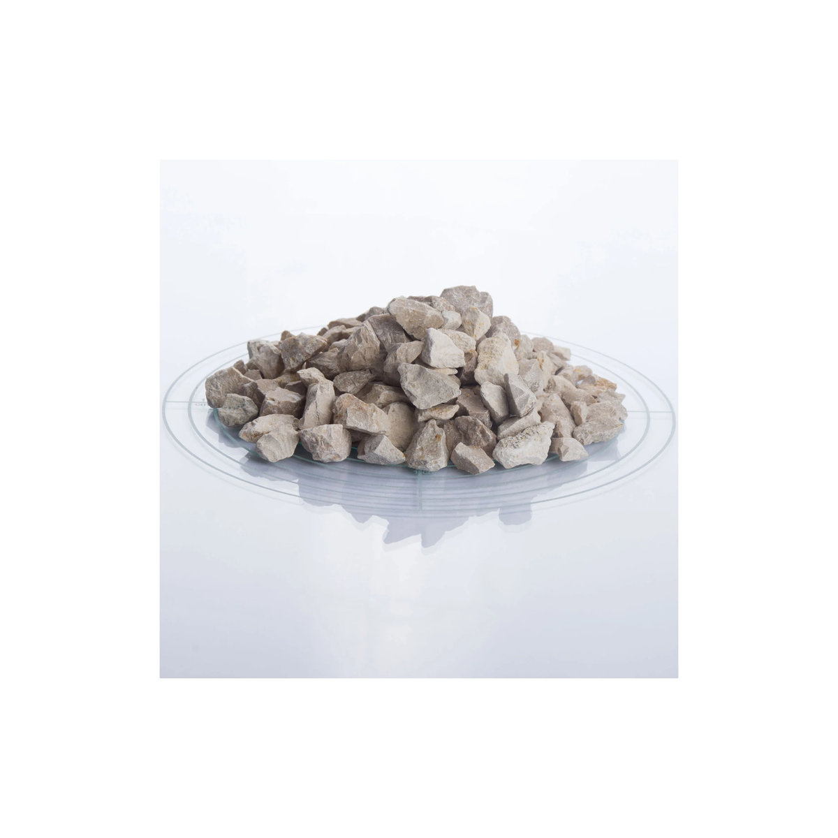 SCHICKER MINERAL Kalk Ziersplitt Beige 8-16 mm 25 kg - Bild 2