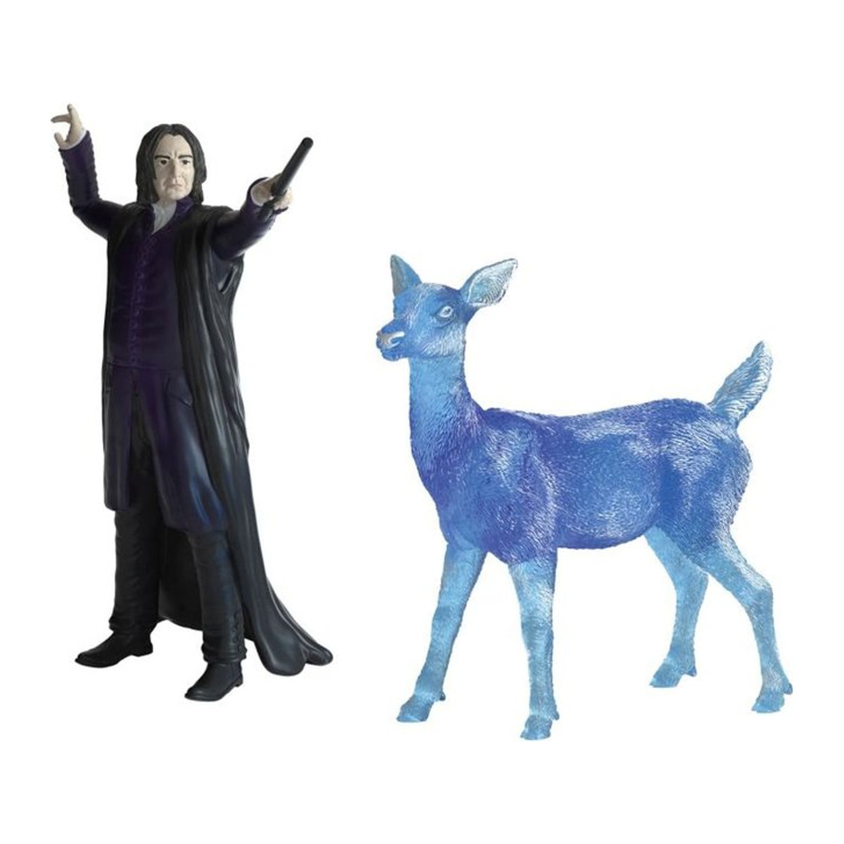 Schleich Professor Snape und Patronus Spielfigur in Schwarz aus Kunststoff - Bild 1