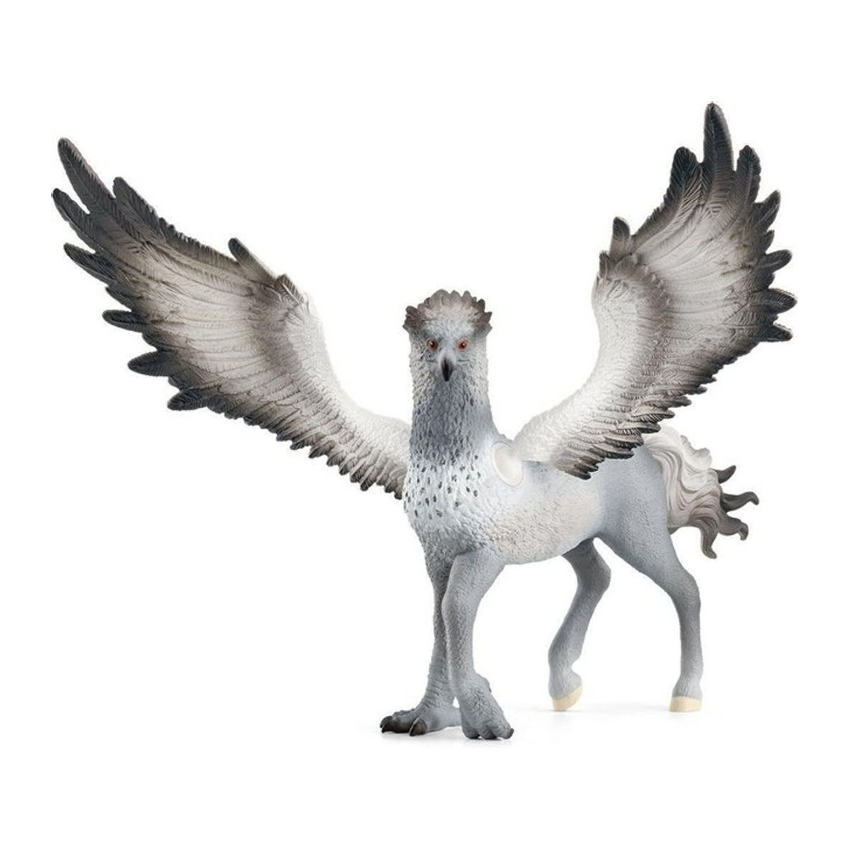 Schleich Wizard World Seidenschnabel Spielfigur in Grau und Schwarz - Bild 1