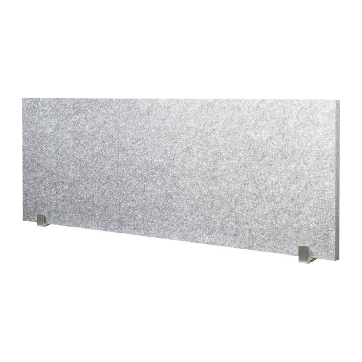 Schreibtisch-Set desktopz von LAUTLOZ in Lichtgrau, B/T/H: 100 x 50 x 2,5 cm - Bild 1