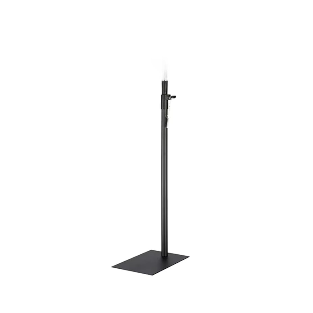 Schwarzer TV-Wagen aus Stahl für 10-37 Zoll LED-LCD-TVs mit D-Mount Halterung und Neigefunktion, Höhe: 150 cm - Bild 4