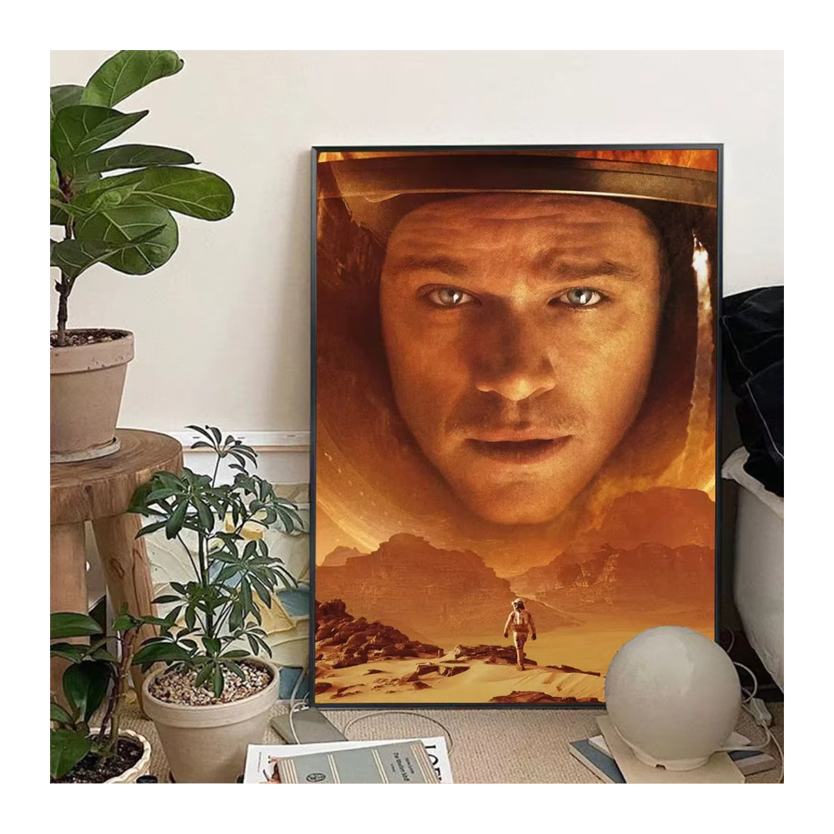 Science-Fiction Poster Mars USA Digitales Wandbild für deine Wohnzimmerdekoration - Bild 5