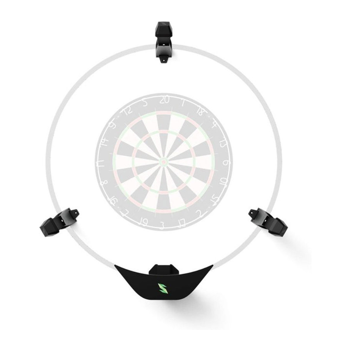Scolia Home 2 Basic 2026 Autoscoring-System für Steeldarts in Schwarz ohne PU Surround - Bild 1