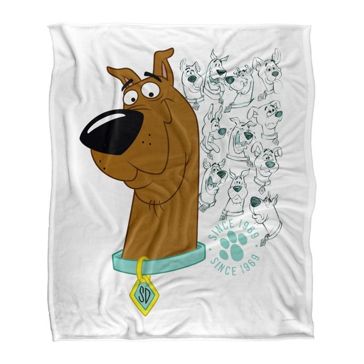 Scooby Doo Decke Seit 1969 in Schwarz - Bild 1
