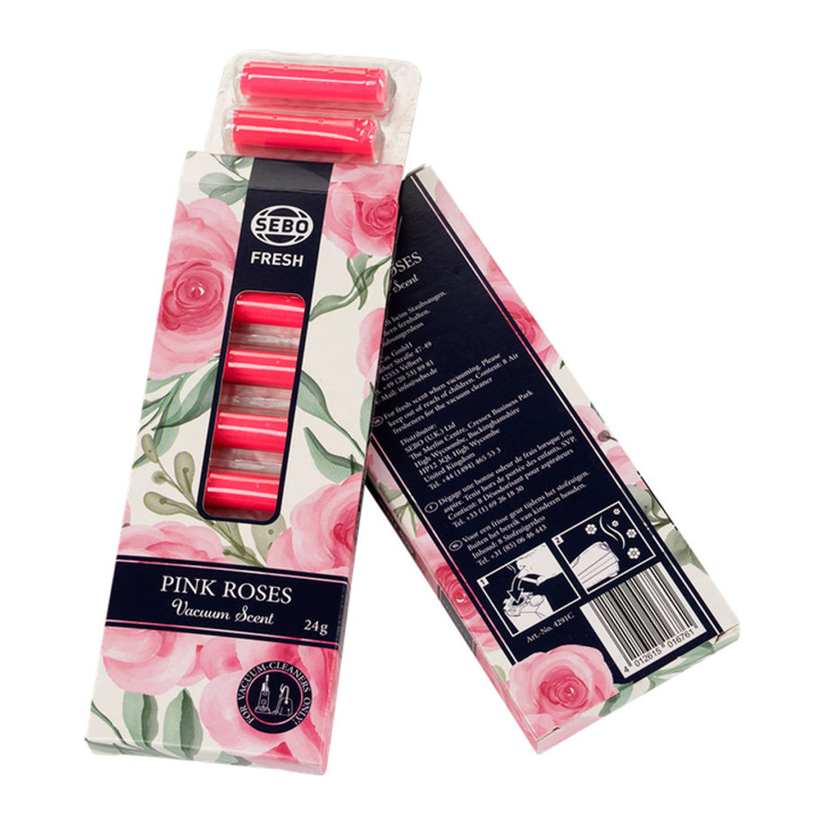 SEBO Duftkapsel Pink Roses mit floralem Duft in Rosa - Bild 1