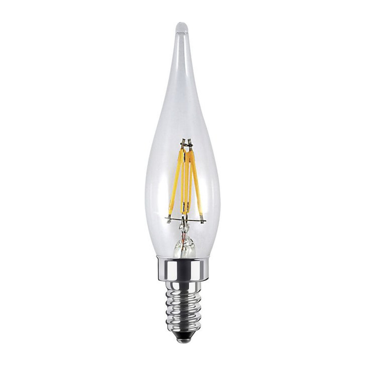 Segula LED Leuchtmittel E10 1,5 W Warmweiß Retro Klassisch Durchmesser: 22 mm, Länge: 88 mm - Bild 1