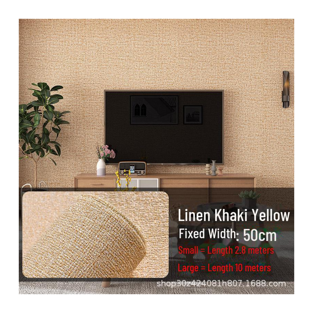 Selbstklebende 3D-Wandaufkleber Lucky Black Cat in Grün, wasserdichte und feuchtigkeitsbeständige Wanddekoration für Wohnzimmer und Schlafzimmer, B: 50 cm, L: 280 cm, Dicke: 2,5 mm - Bild 2