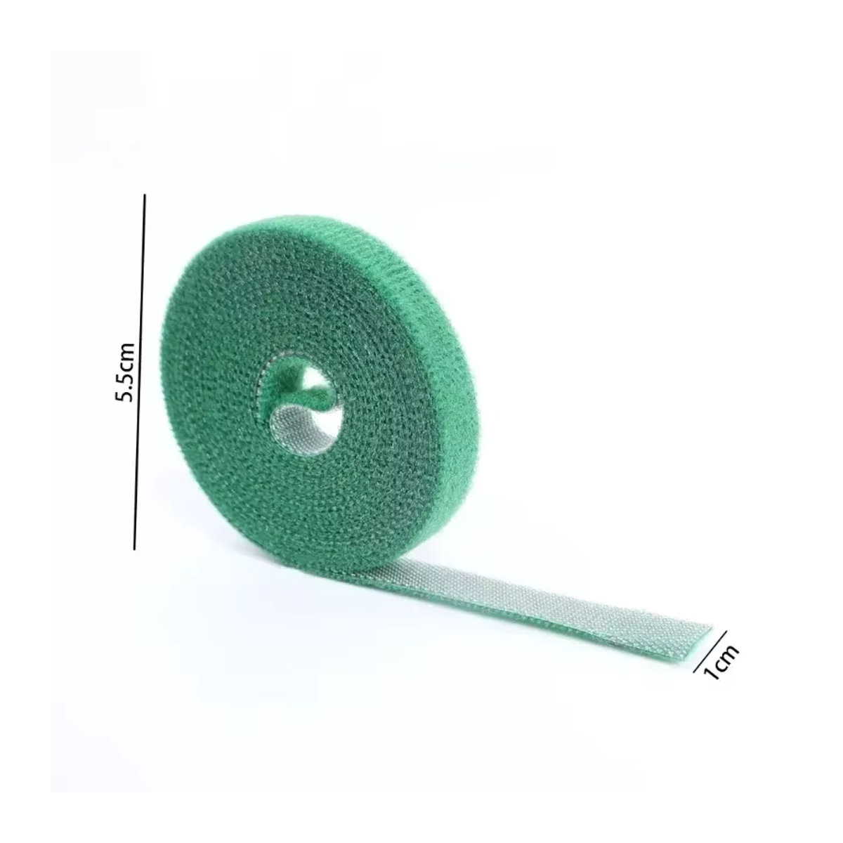 Selbstklebende Nylon-Kabelbinder für Pflanzen in Grün, wiederverwendbare Gartenschnur mit Hakenschlaufen zur Pflanzenunterstützung - Bild 5