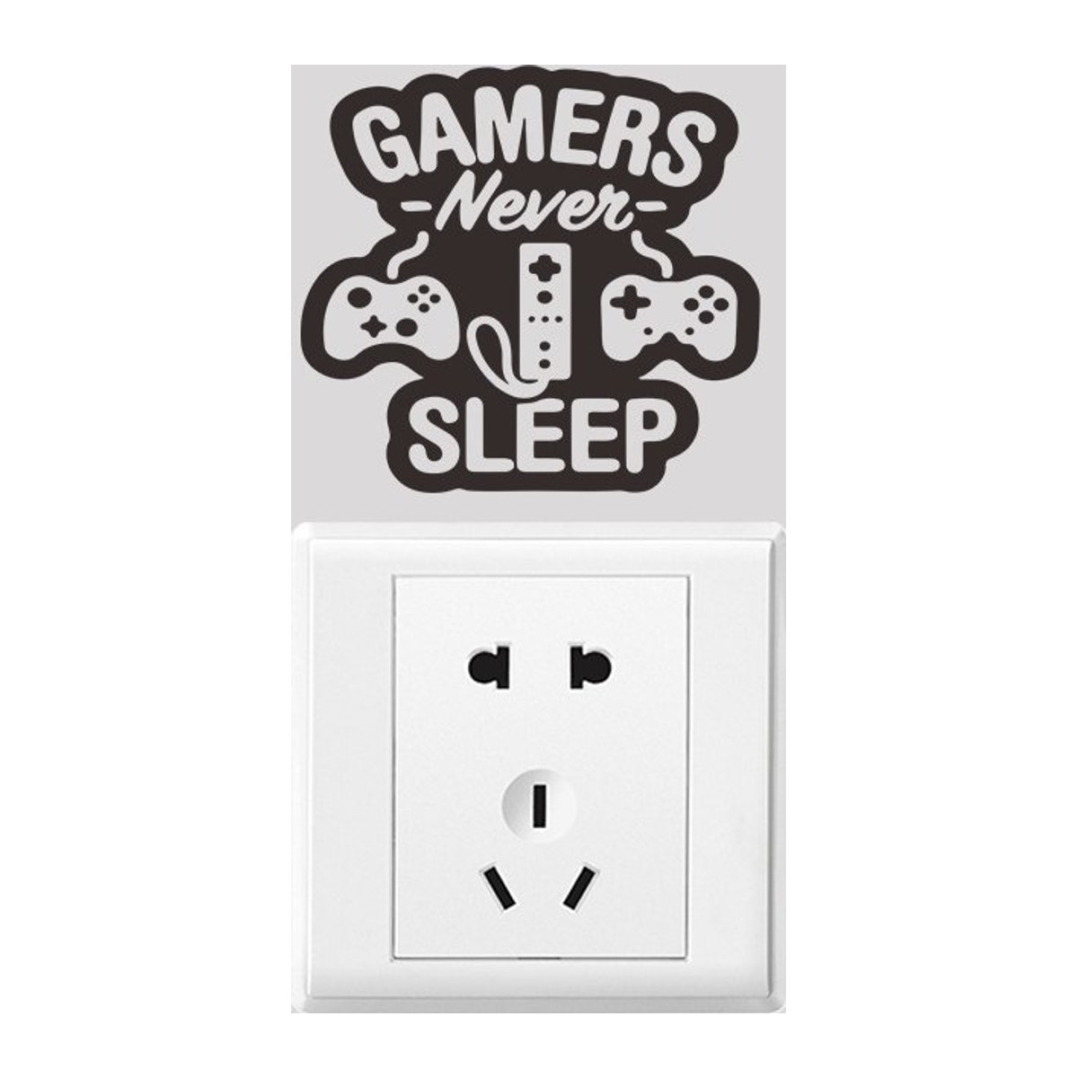 Selbstklebender Gamepad Switch Wandsticker zur Wanddekoration für Gamer - Bild 1