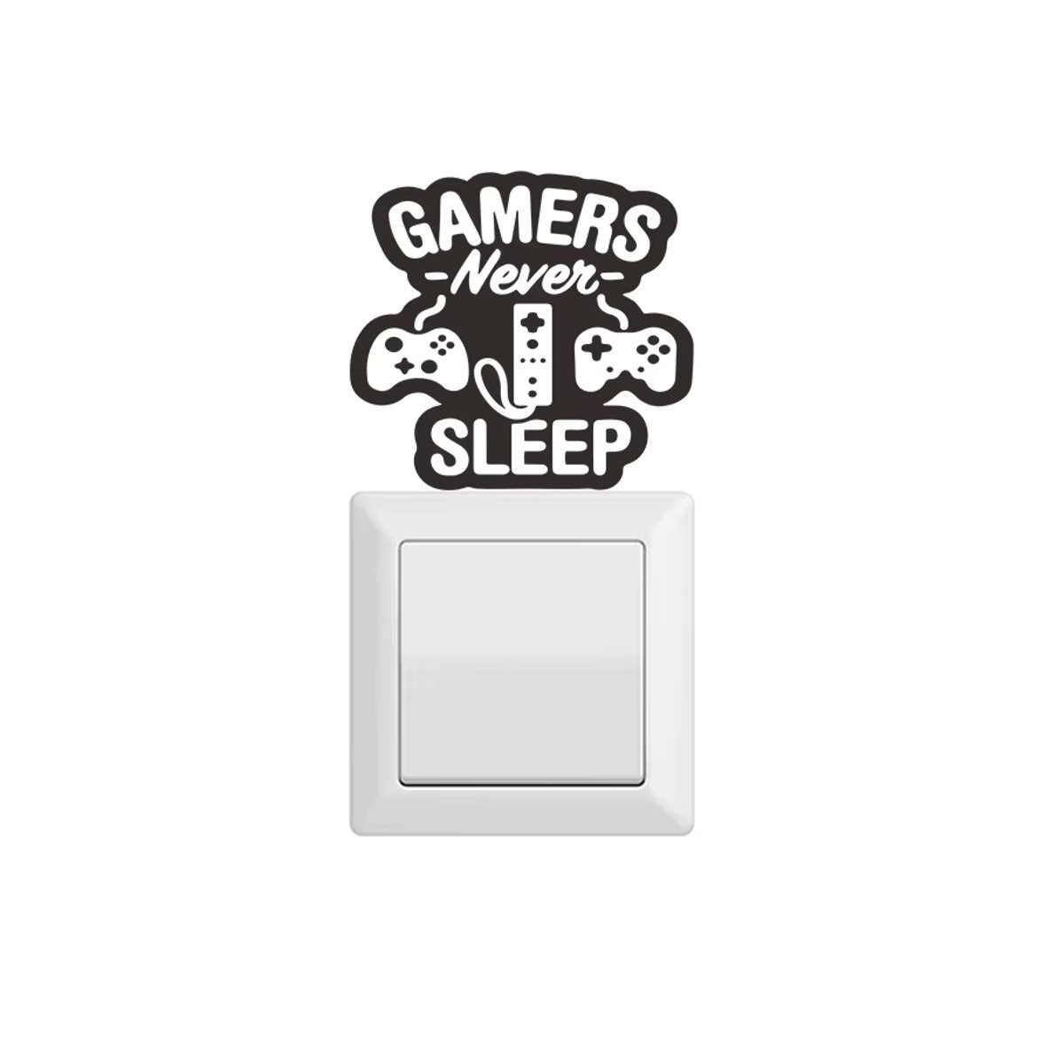 Selbstklebender Gamepad Switch Wandsticker zur Wanddekoration für Gamer - Bild 2