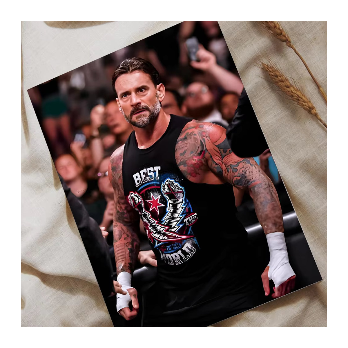 Selbstklebendes Punk Poster von Bilibili als wasserfester Papieraufkleber zur Wanddekoration für Kaffeehaus, Bar oder Zimmer - Bild 5