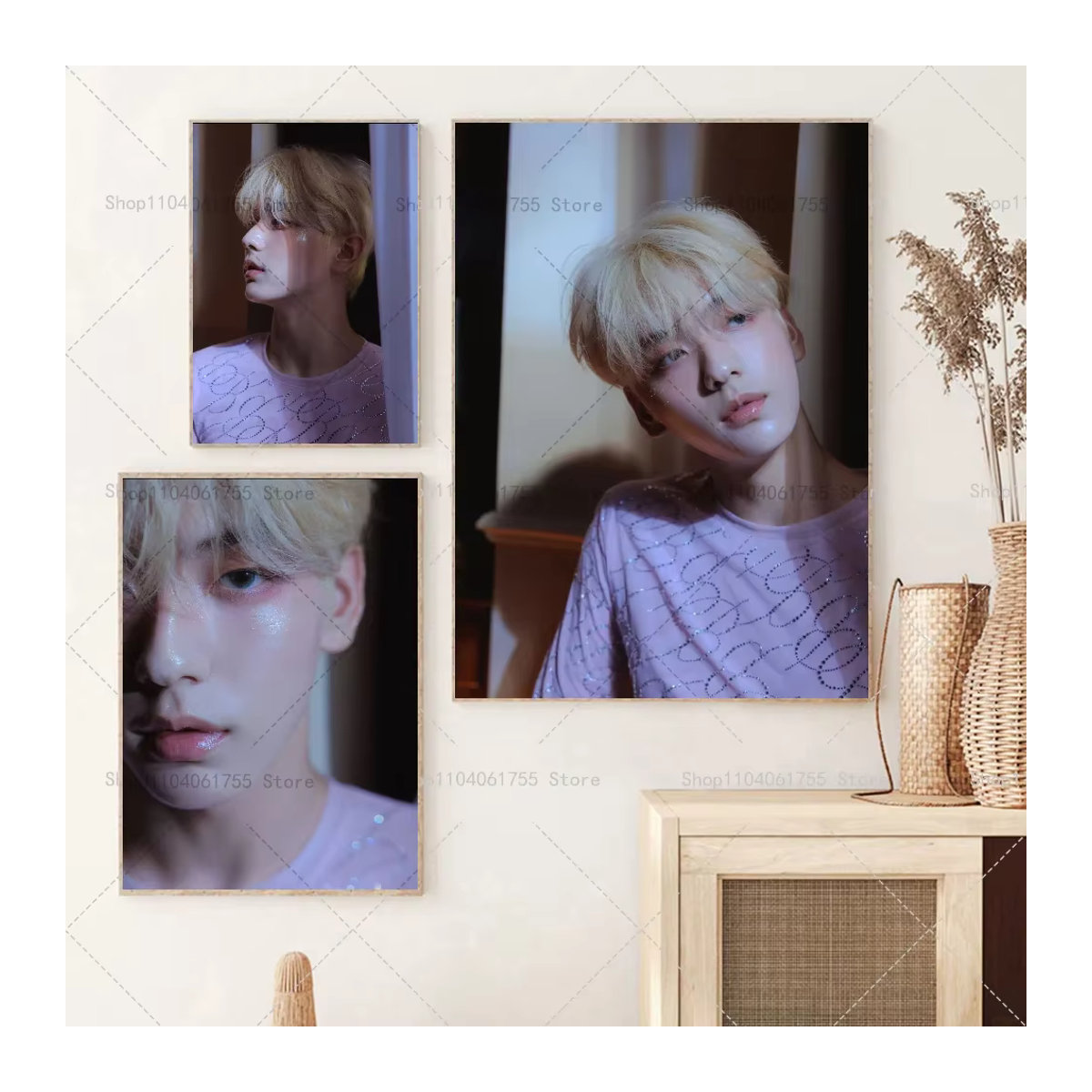 Selbstklebendes TXT Soobin Poster aus wasserfestem Papier als Wanddekoration - Bild 2