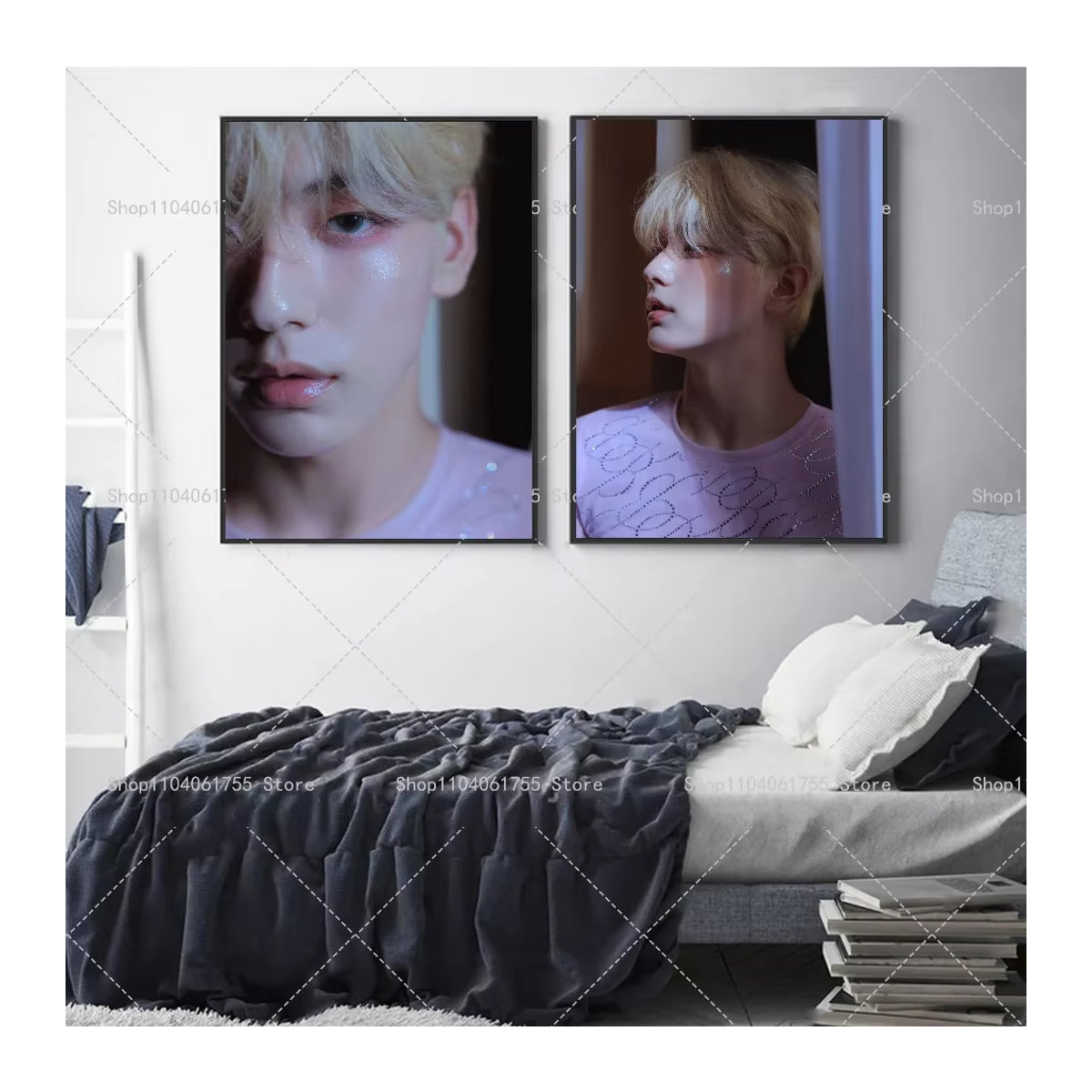 Selbstklebendes TXT Soobin Poster aus wasserfestem Papier als Wanddekoration - Bild 3