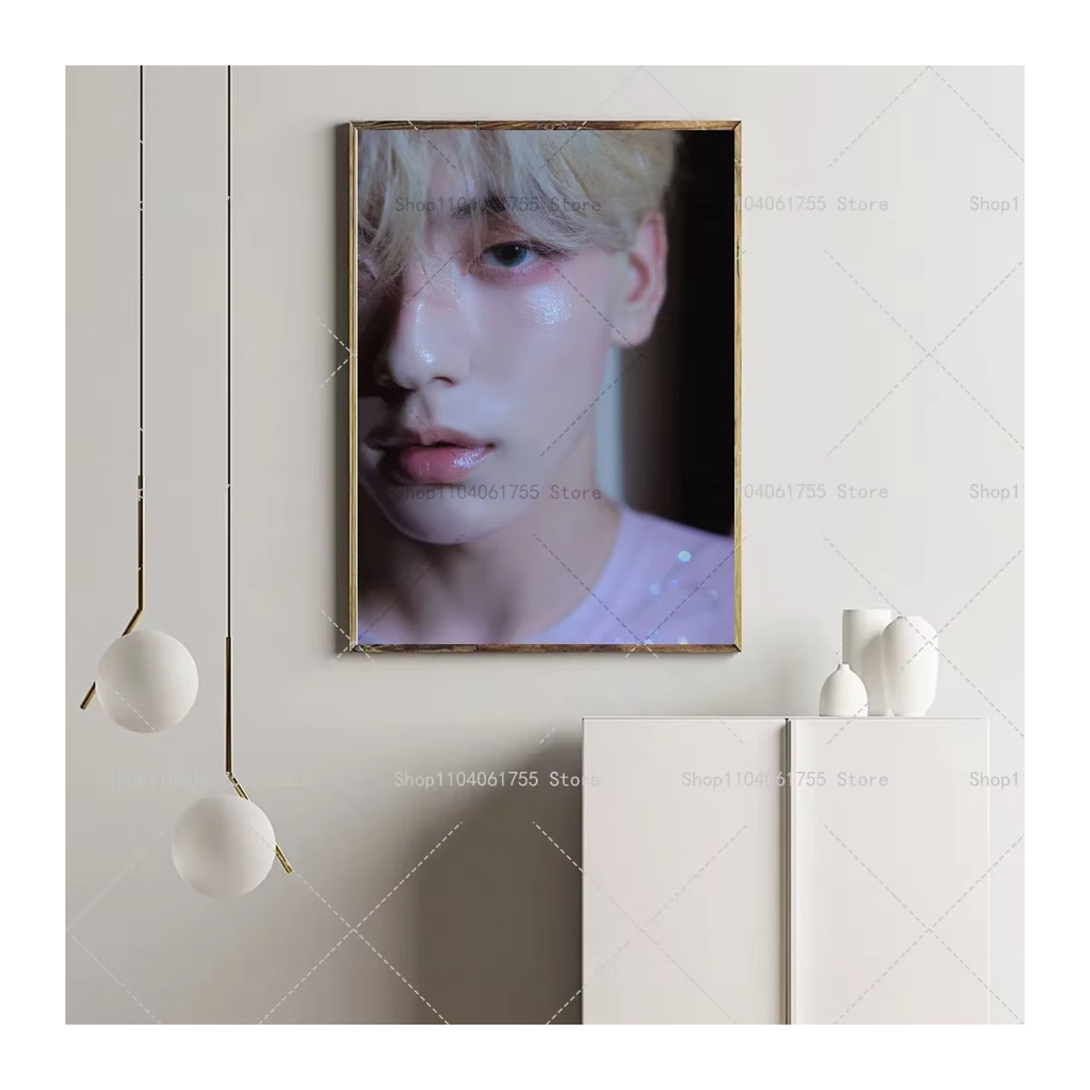 Selbstklebendes TXT Soobin Poster aus wasserfestem Papier als Wanddekoration - Bild 5