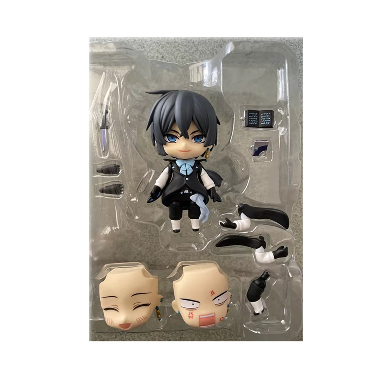 SELVGEE Die Fallstudie von Vanitas Chibi Anime Figur aus Kunststoff in Schwarz - Bild 5