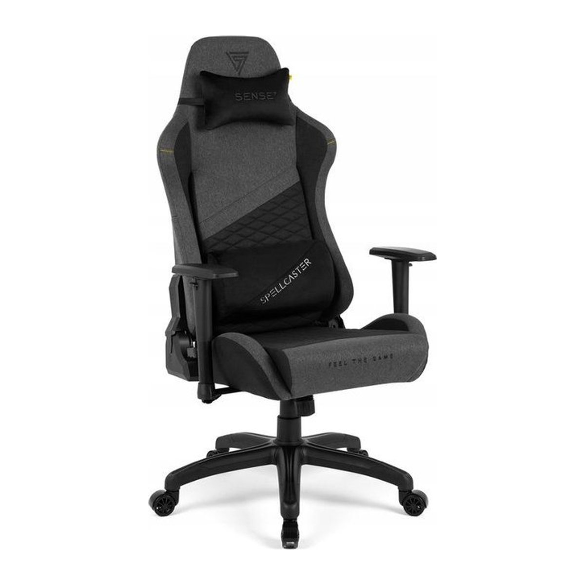 Sense7 Gaming-Bürostuhl Senshi XL aus Stoff für große Personen, drehbar und verstellbar - Bild 1