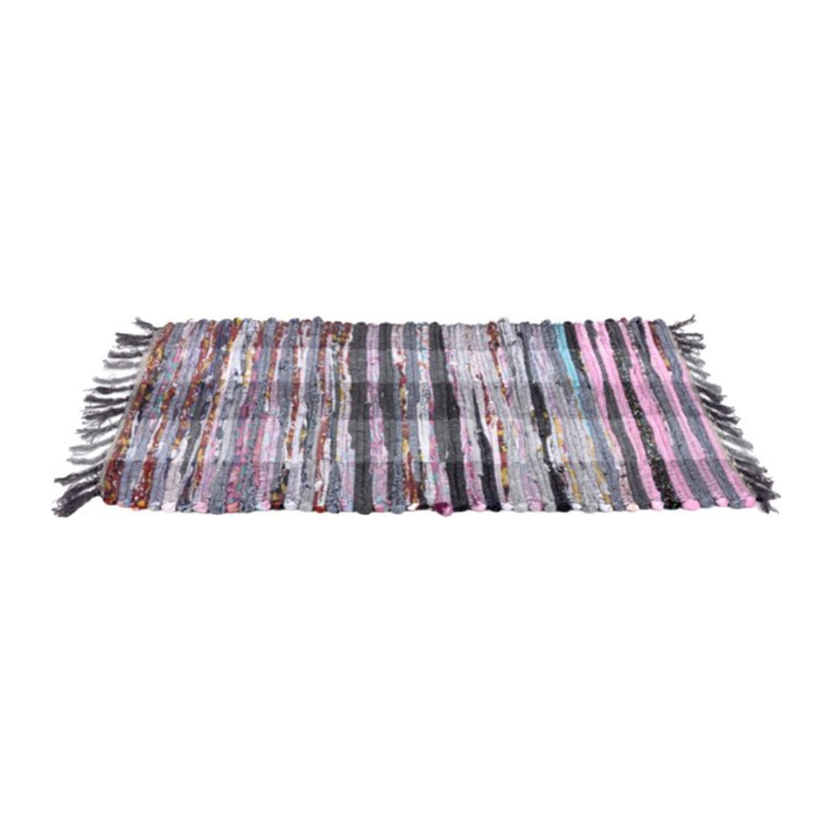 Sentry Danvibio Baumwoll-Flickenteppich Multicolor One Size, Breite: 40,6 cm, Tiefe: 61 cm - Bild 1