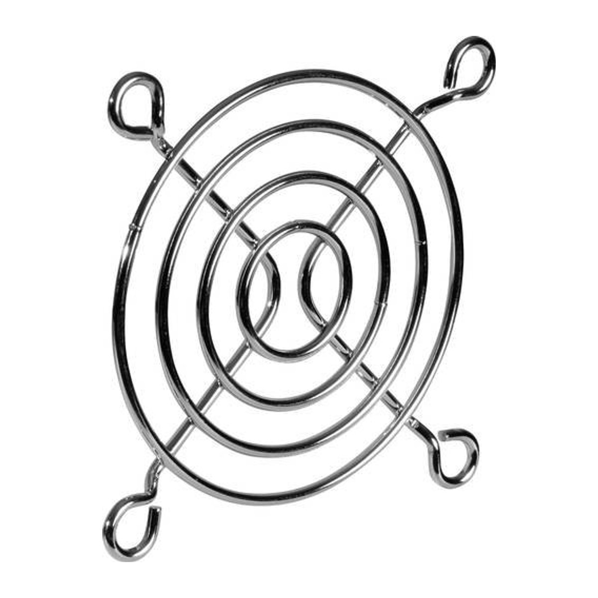 SEPA FG50 Lüftergitter aus Metall in Silber, quadratisch, B x H: 50 x 50 mm - Bild 1