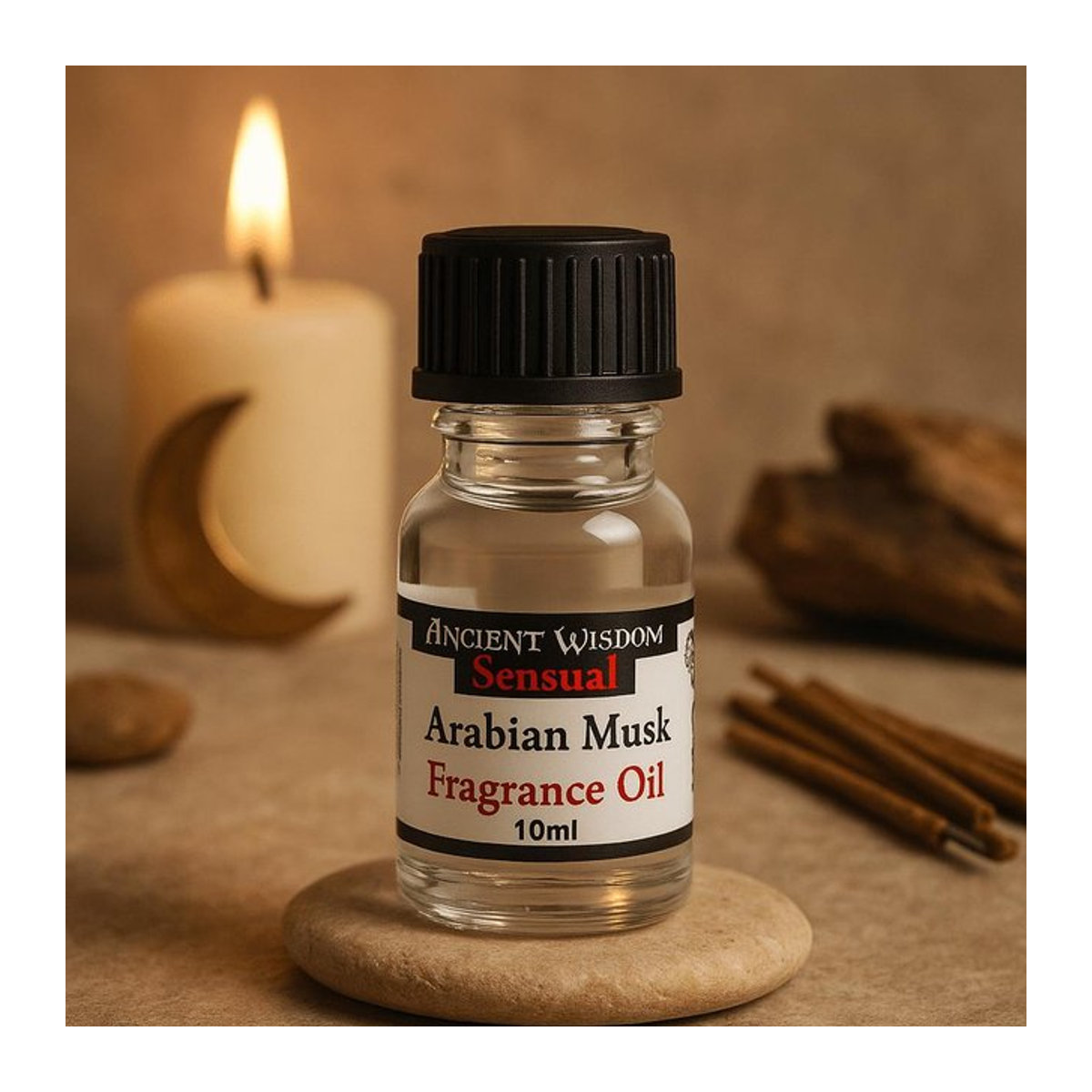 SHAMTAM Arabisches Moschus Duftöl mit Amber und Hölzern, 10 ml - Bild 1