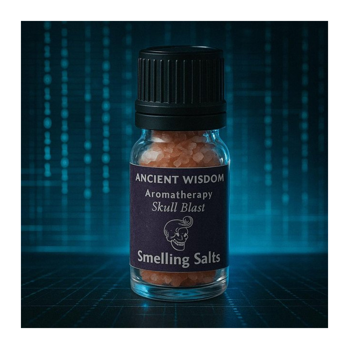 SHAMTAM Ätherische Ölmischung Aromatherapie mit Himalaya-Rosa-Salz in Rosa Glas - Bild 1