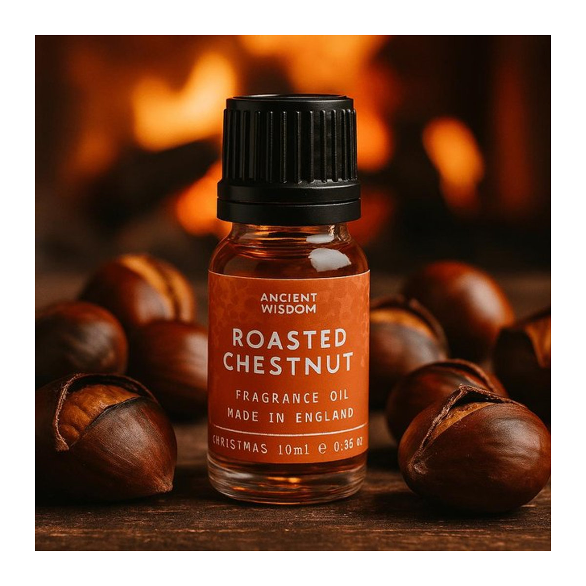 SHAMTAM Duftöl Geröstete Kastanie mit Noten von Kaffee, Haselnuss und Gewürzen, 10 ml - Bild 1