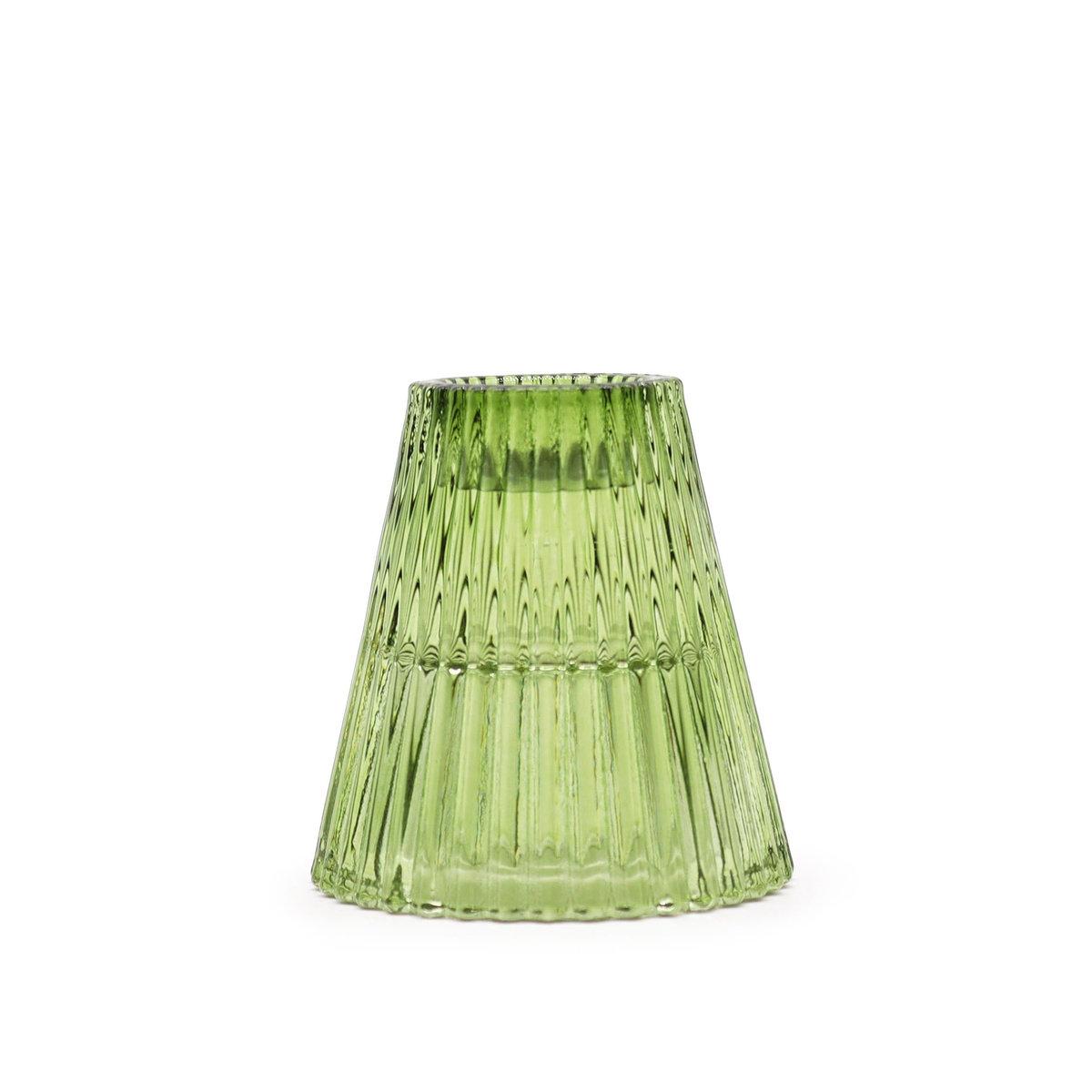 SHAMTAM Kerzenhalter Garten Jade 2er-Pack mit Spitzkerzen und Teelichten aus Wachs und Glas - Bild 2