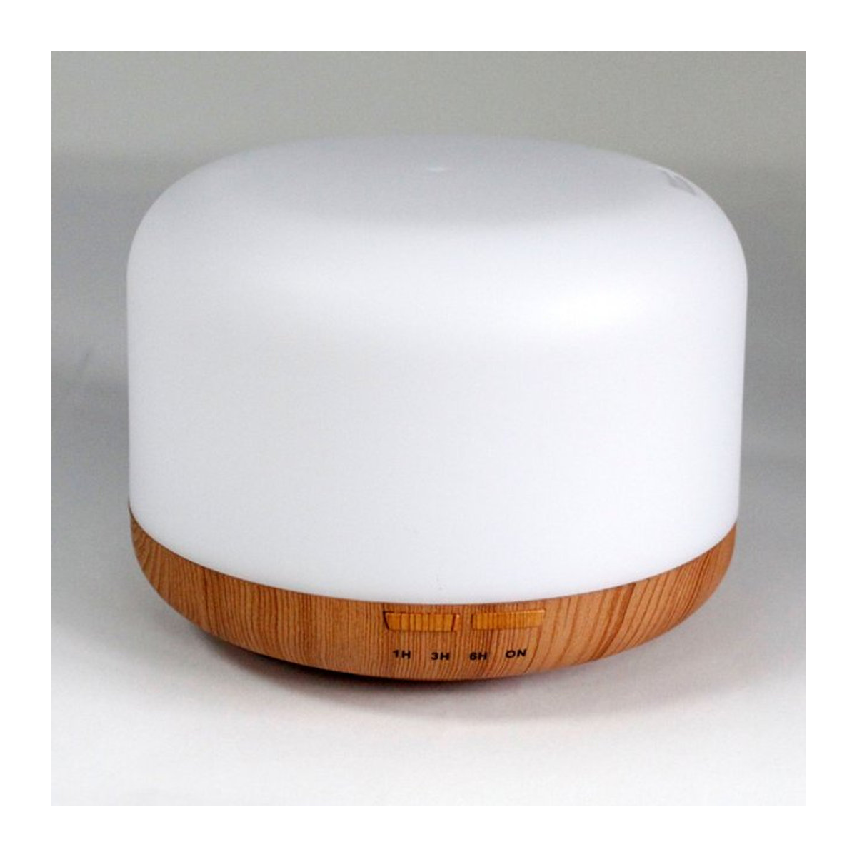 SHAMTAM Ultraschall Diffusor für ätherische Öle mit USB-Anschluss und Farbwechsel in Weiß, 300 ml - Bild 1