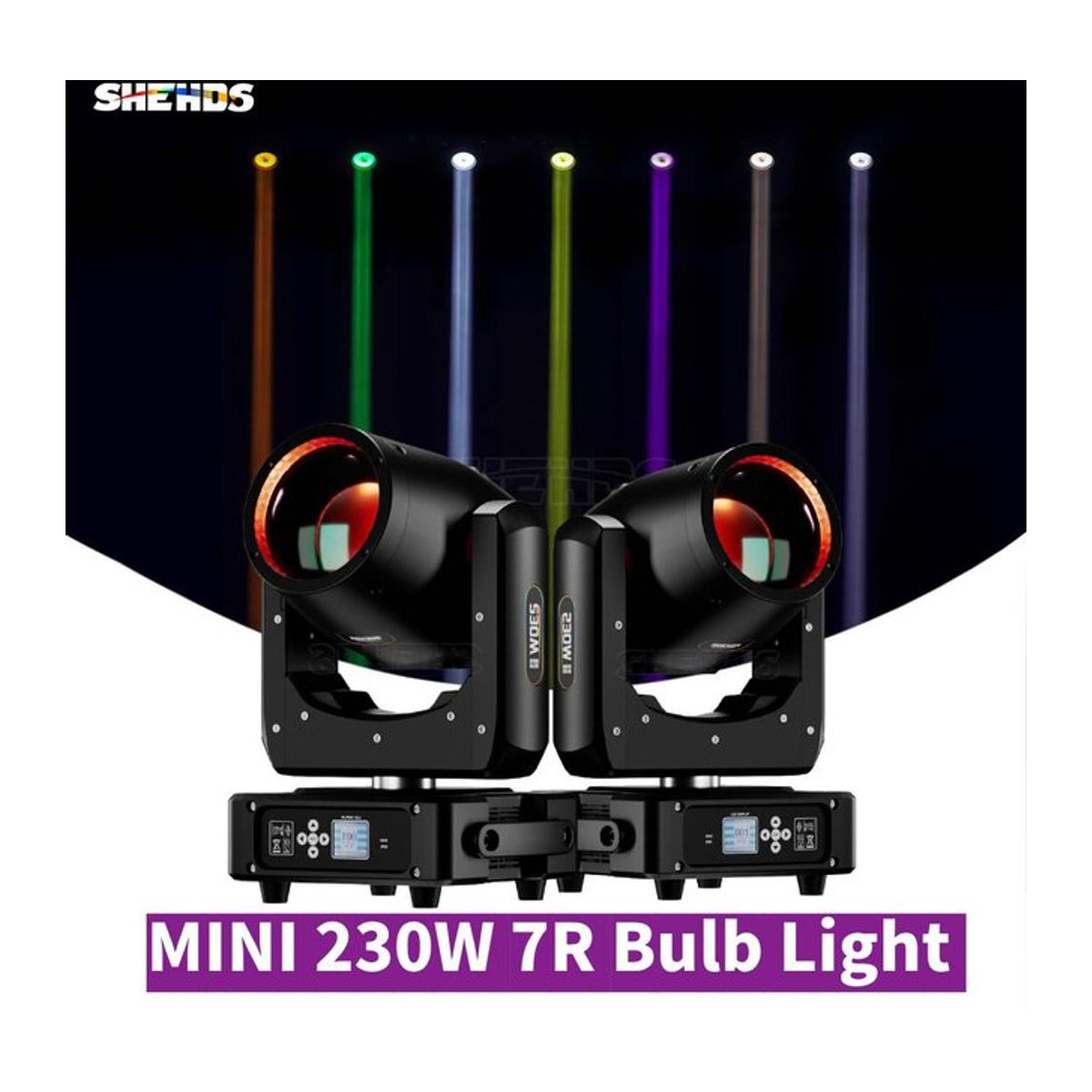 SHEHDS Glühbirne 230W 7R für Moving Head Licht in DJ Disco Hochzeit und Theater - Bild 1