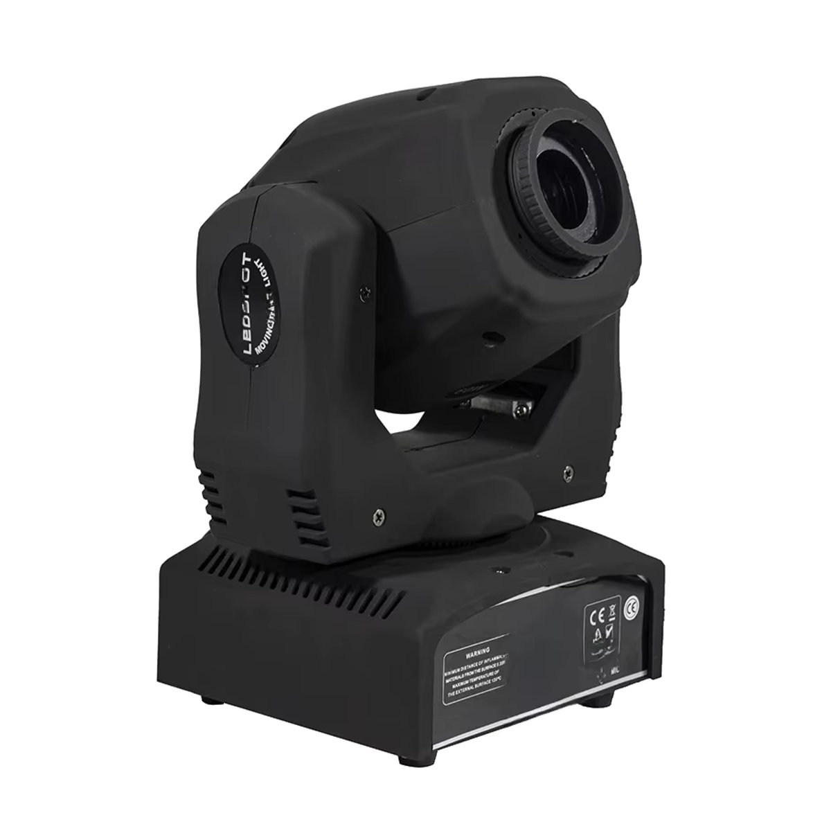 Shehds LED Spot 60W mit beweglichem Kopf, Fokusfunktion und DMX512 Steuerung, Schwarz - Bild 7