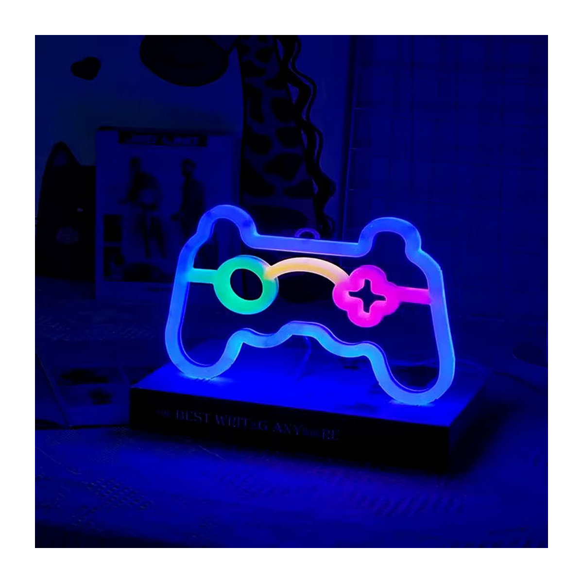 SHENZHITECH Game Pad LED Nachtlicht Bunt Modern als Atmosphärenbeleuchtung für E-Sport und Dekoration - Bild 4