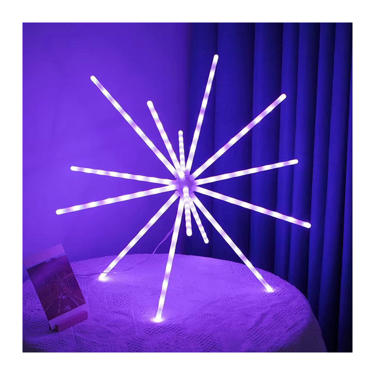 SHENZHITECH LED-Nachtlicht Windmühle mit Fernbedienung in Bunt für Garten und Außenbereich - Bild 2