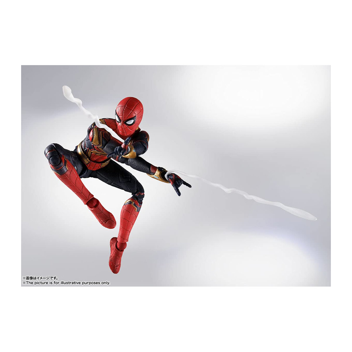 SHFiguarts Spider-Man Integrierter Anzug bewegliche Figur von TAMASHII NATIONS, Höhe: 15 cm - Bild 2