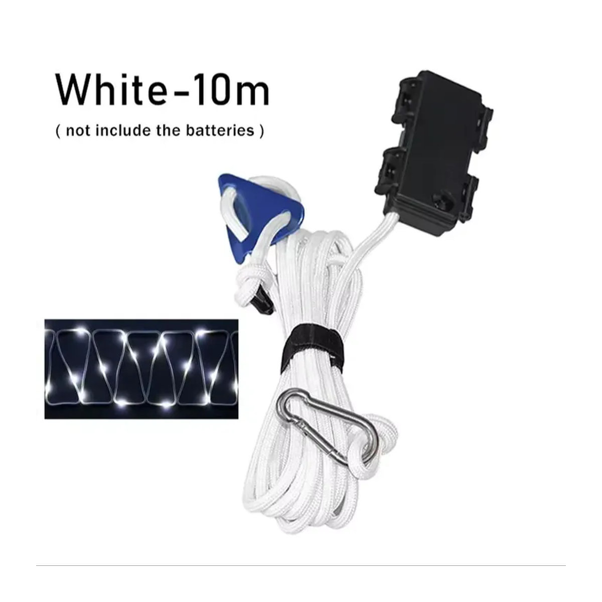 ShineTrip LED Camping Windseil Leuchtende Lampe zur Nachtwarnung für Zelt und Markise - Bild 2