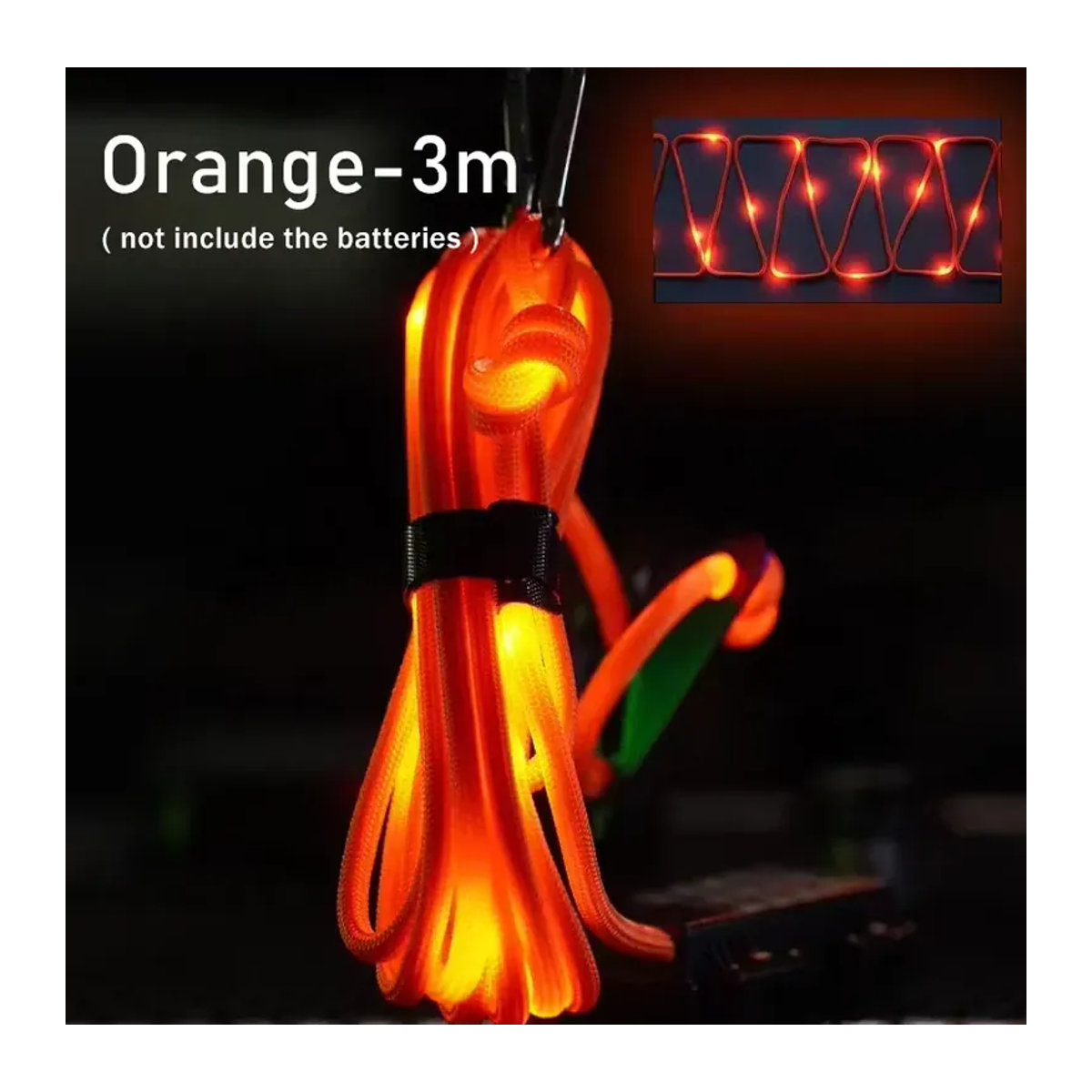 ShineTrip LED Camping Windseil Leuchtende Lampe zur Nachtwarnung für Zelt und Markise - Bild 6