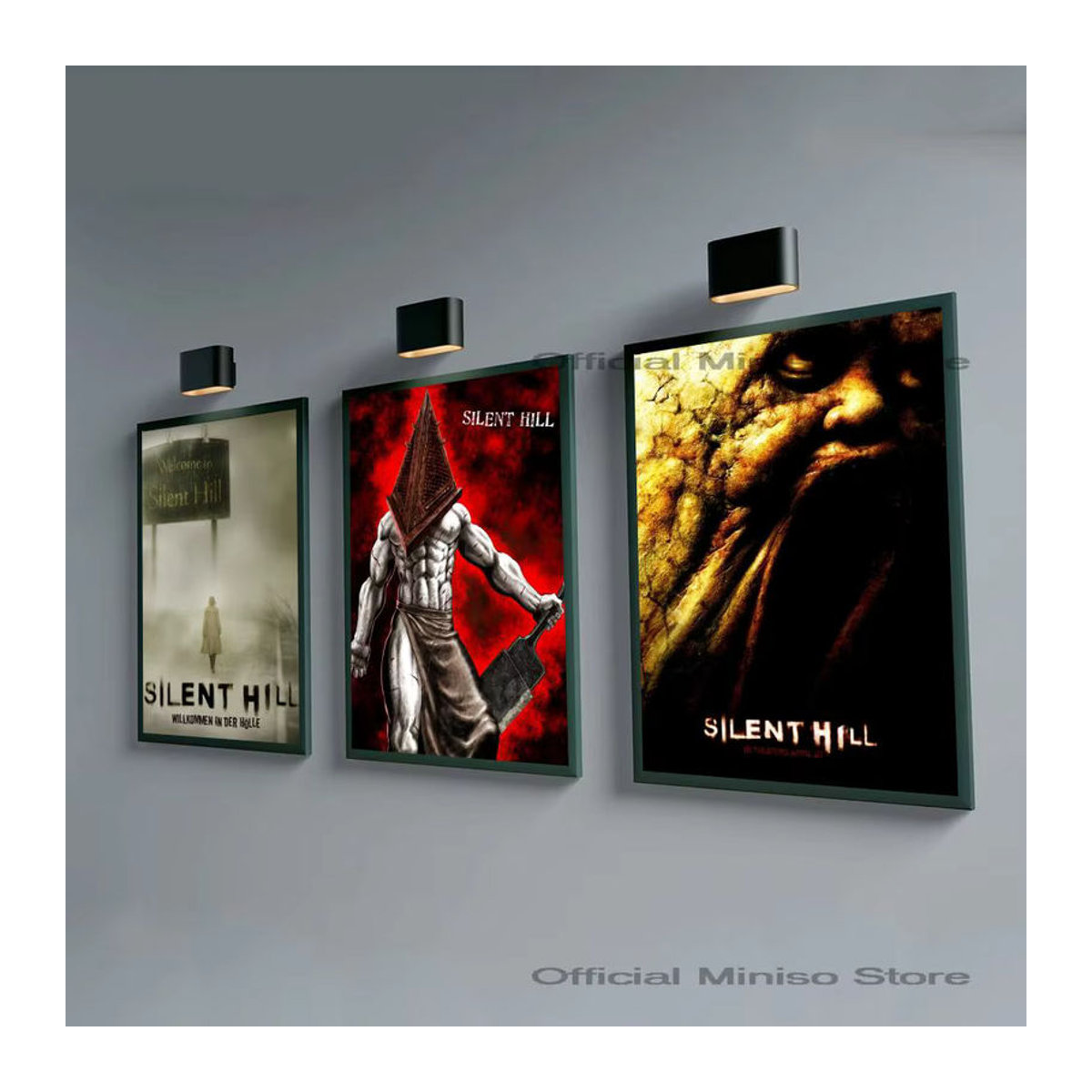Silent Hill 3 Klassisches Spiel Poster als wasserfester selbstklebender Wandaufkleber aus Papier in Mehrfarbig - Bild 2