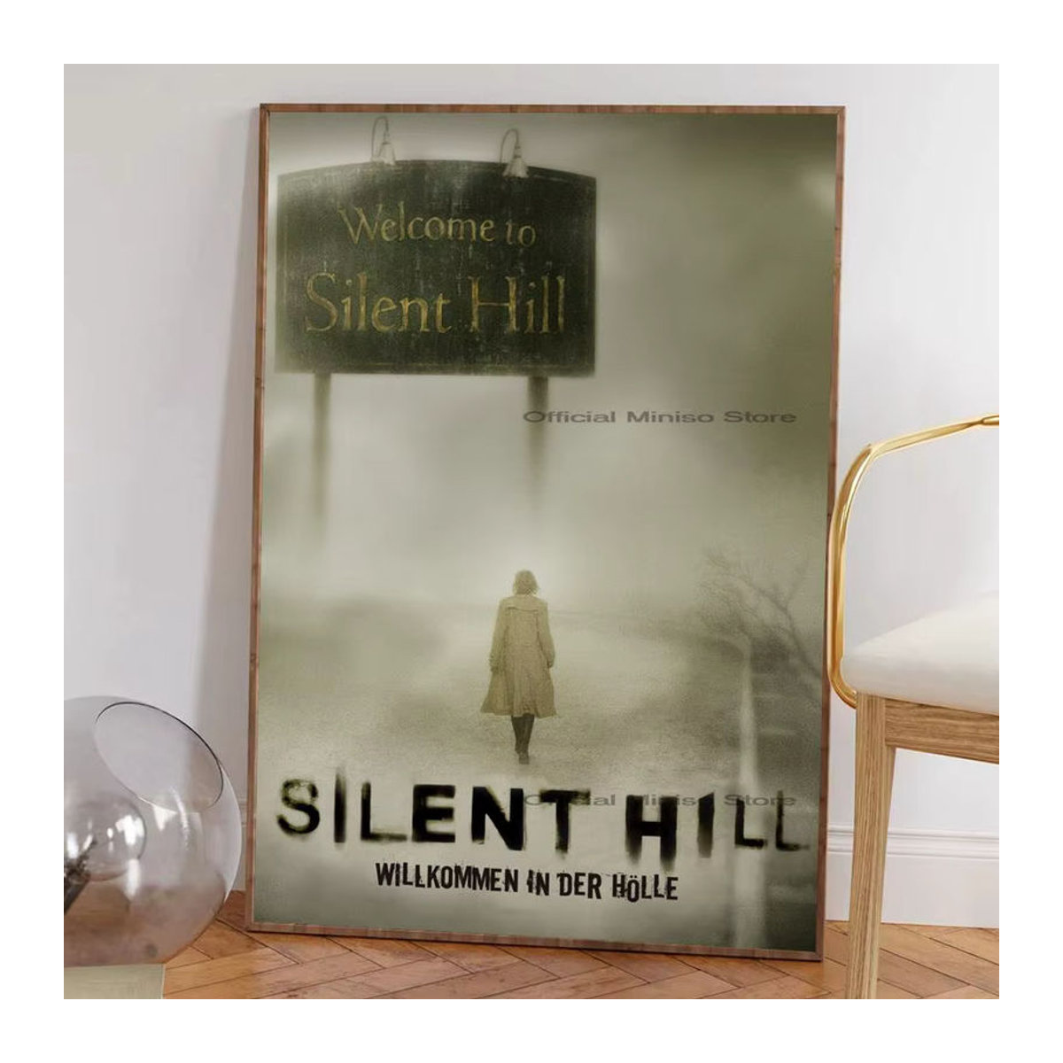 Silent Hill 3 Klassisches Spiel Poster als wasserfester selbstklebender Wandaufkleber aus Papier in Mehrfarbig - Bild 5
