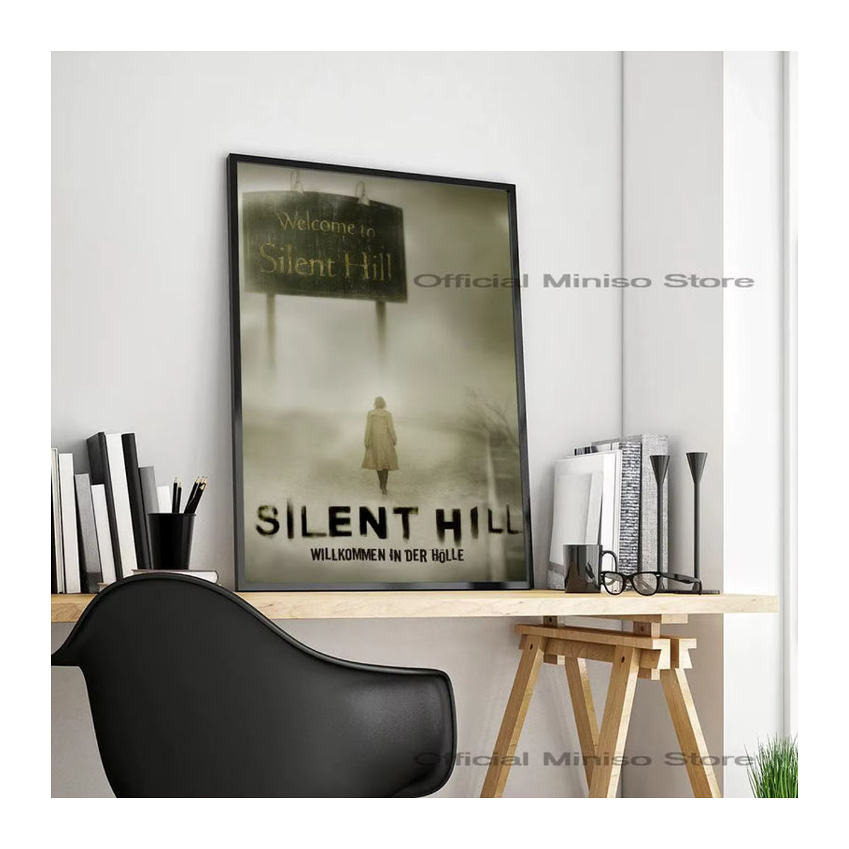 Silent Hill 3 Klassisches Spiel Poster als wasserfester selbstklebender Wandaufkleber aus Papier in Mehrfarbig - Bild 6