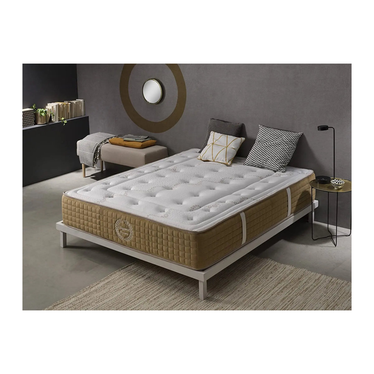 SIMPUR Bliss Memory Foam Matratze in Weiß, Höhe: 30 cm, B/T: 90 x 190 cm - Bild 1