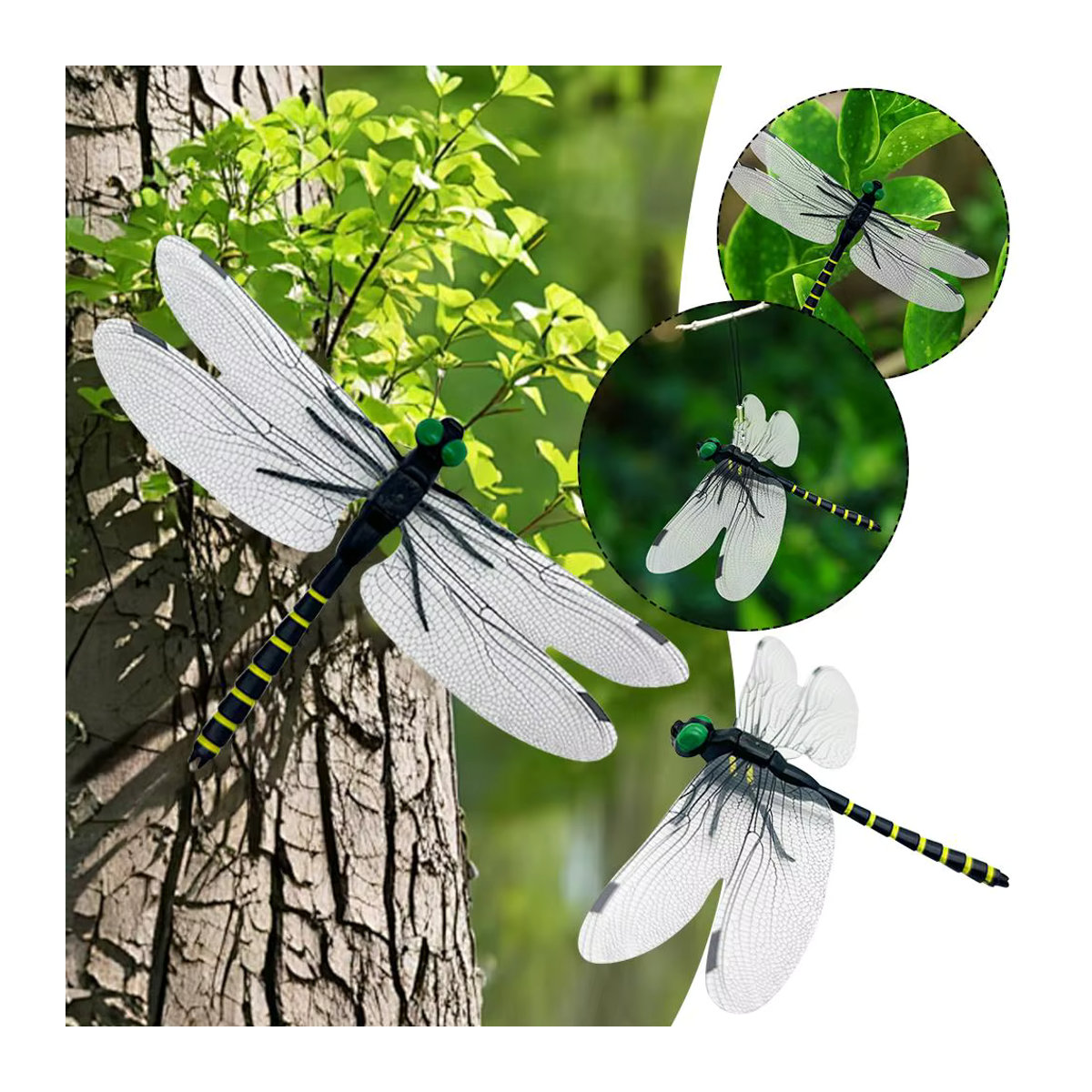 Simulation Libelle Insektenmodell als hängendes Outdoor-Ornament zum Mückenschutz - Bild 3