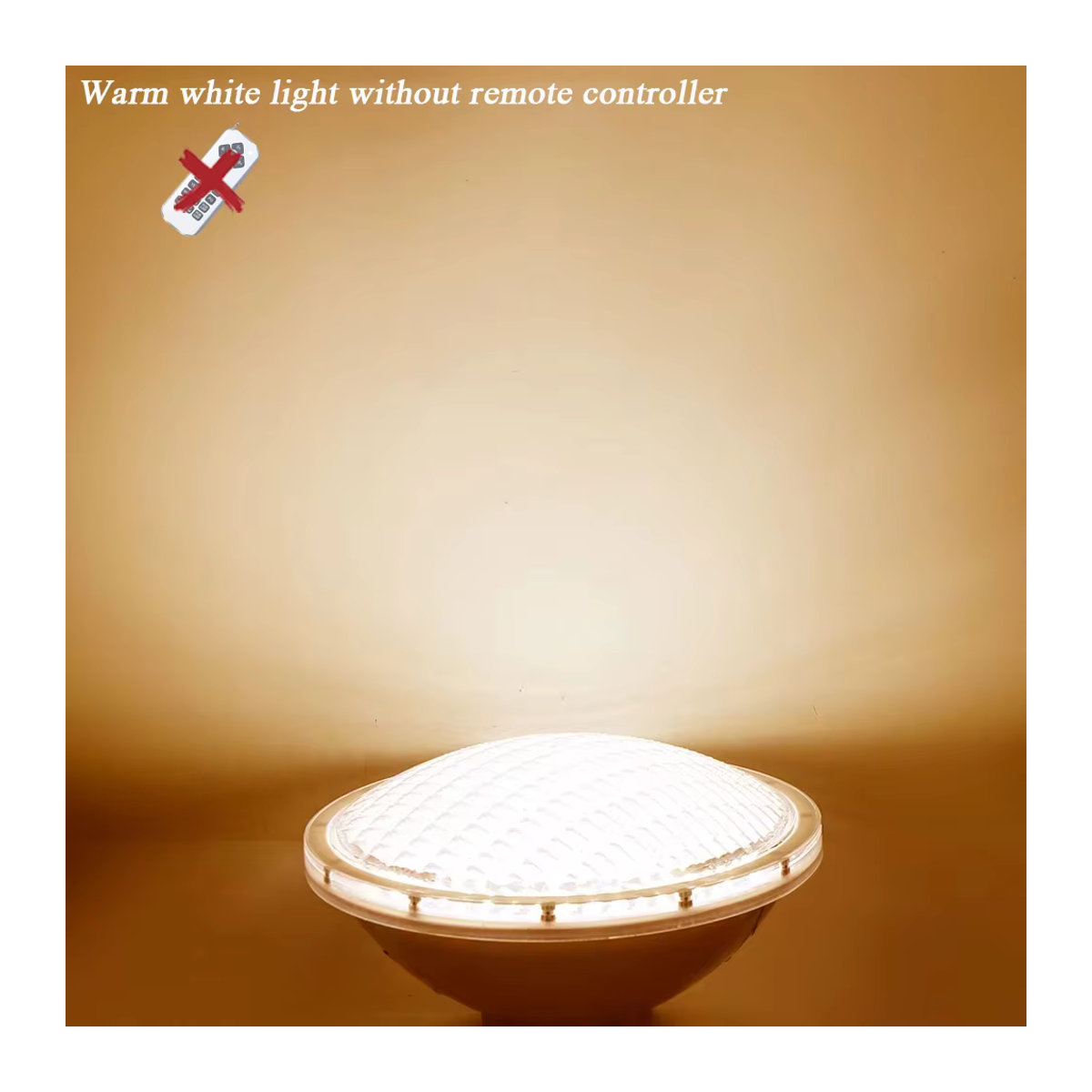 SINJIAlight RGB LED Unterwasserlicht Par56 18W IP68 Schwimmlicht mit Fernbedienung in Warmweiß und RGB Farben - Bild 2