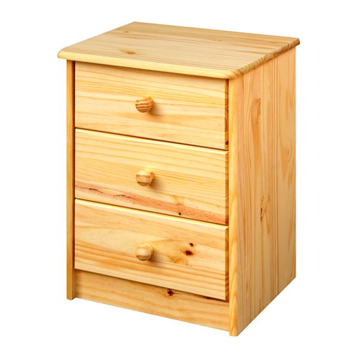SIT Kommode aus Kiefernholz in Braun im Landhausstil, B/H/T: 43 x 57 x 35 cm - Bild 1