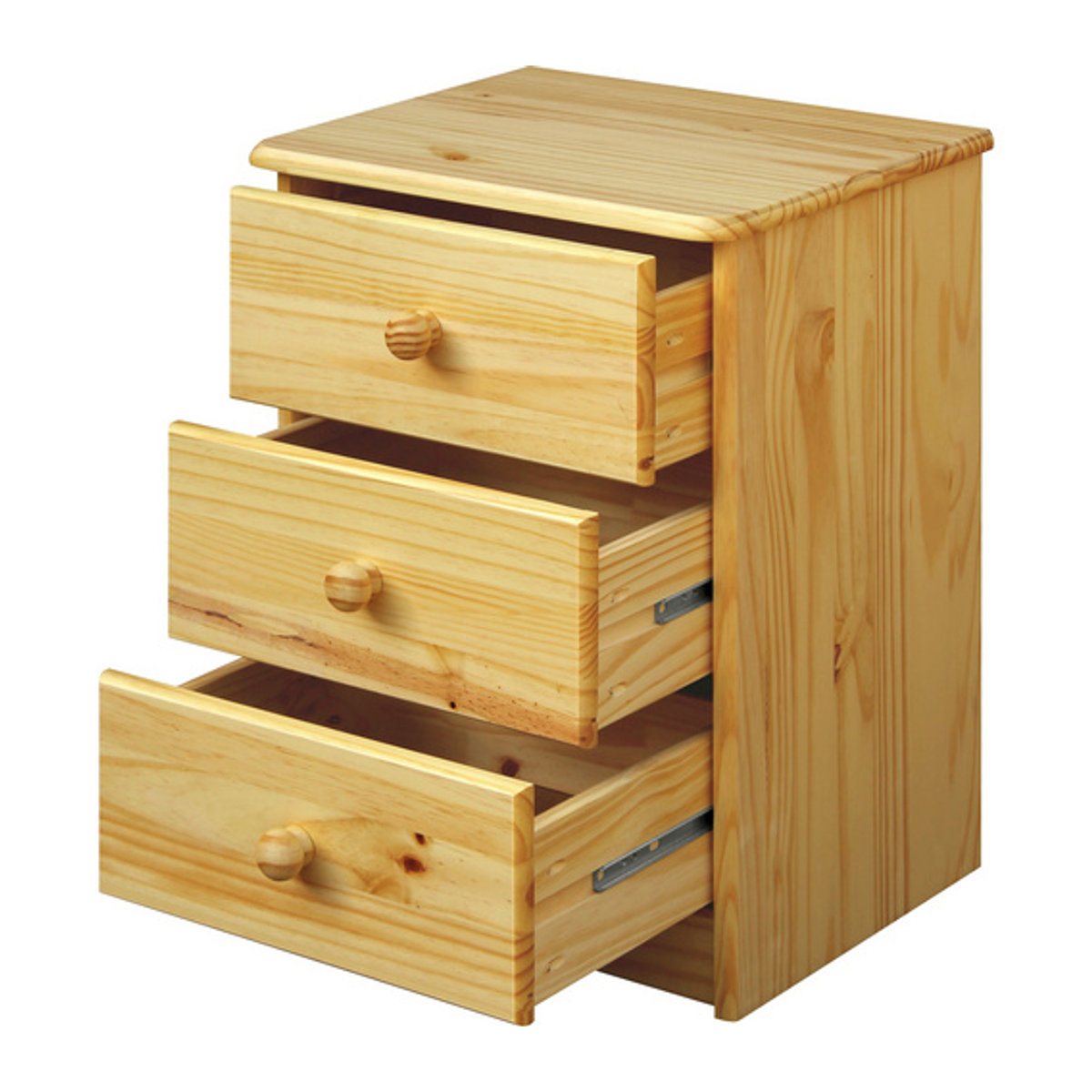SIT Kommode aus Kiefernholz in Braun im Landhausstil, B/H/T: 43 x 57 x 35 cm - Bild 2